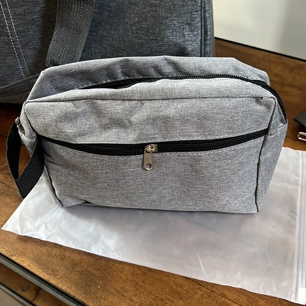 Sport Small Gray Duffel Bag